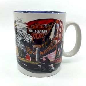 Harley-Davidson Motorcycles From Sea To Shining Sea mug